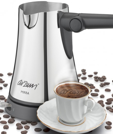 Arzum Mırra siyah mat türk kahvesi robotu modeli