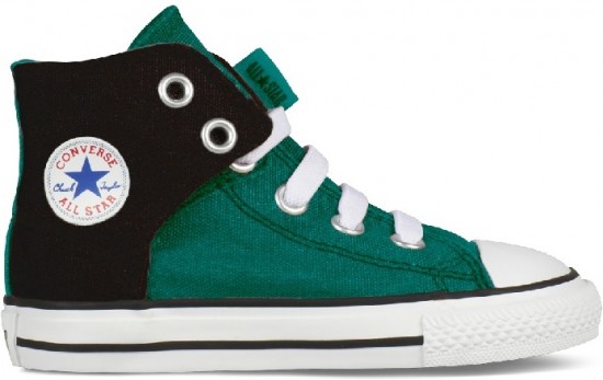 Converse yeşil siyah erkek çocuk ayakkabı modeli