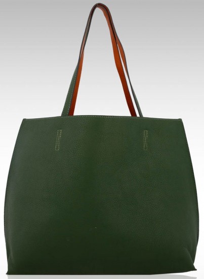 Koyu yeşil Adil Işık bayan çantası modeli