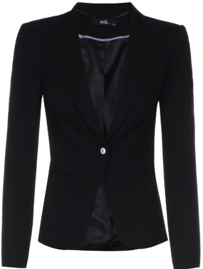 Kırlangıç yaka siyah Adil Işık 2013 İlkbahar ceket modeli