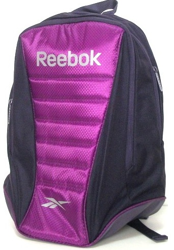 Mor siyah Reebok erkek çocuk okul çantası modeli