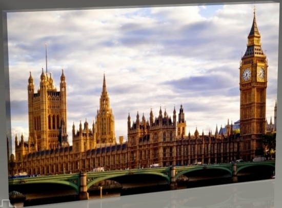 PlusCanvas Londra Big Ben tablosu