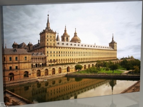 PlusCanvas Madrid Escorial Monastery tablosu