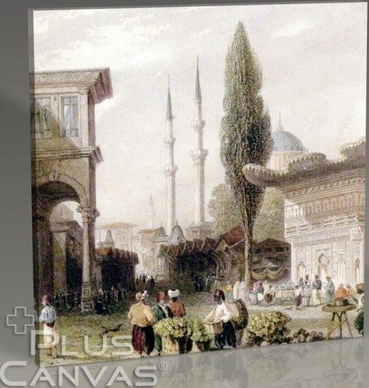 PlusCanvas İstanbul Gravür tablosu