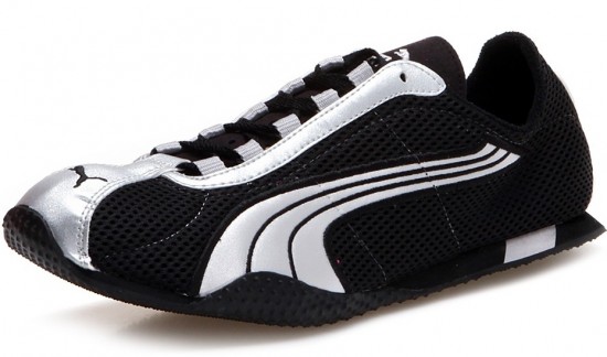 Puma gri siyah koşu erkek spor ayakkabı modeli