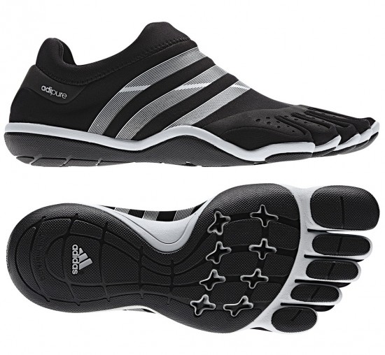 Siyah Adidas Adipure erkek spor ayakkabı modeli