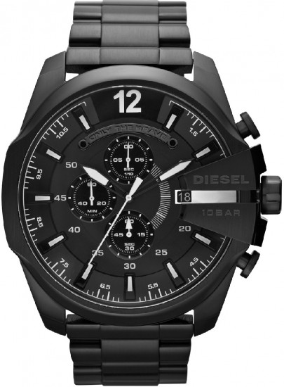Siyah Diesel erkek kol saati modeli
