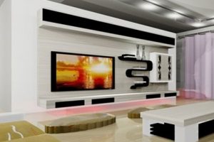 LCD ve Plazma Televizyonlar İçin TV Ünitesi Modelleri