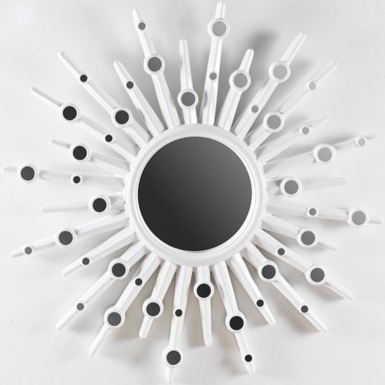 İstikbal Deco beyaz güneş ayna modeli