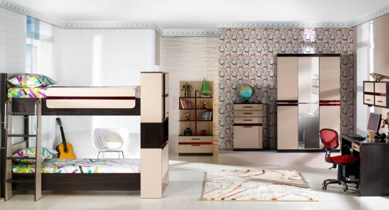 İstikbal ranzalı Safran genç odası modeli