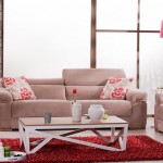 Alfemo kenarları ahşap detaylı Linden oturma grubu modeli