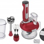 Arzum Blendart metalik kırmızı multi blender seti