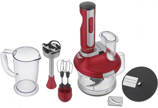 Arzum Blendart metalik kırmızı multi blender seti