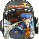 Beyblade erkek çocuk okul çantası modeli