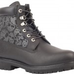 Bileği desenli siyah Timberland erkek bot modeli