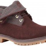 Bileği ve içi kumaş kızıl kahve Timberland erkek bot modeli