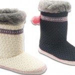 Boğazı gri kürklü pembe ponponlu krem ve siyah Twigy kışlık ev botu modelleri