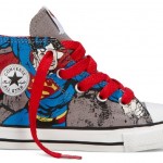 Converse Süperman desenli erkek çocuk ayakkabı modeli
