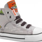 Converse desenli gri erkek çocuk ayakkabı modeli