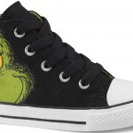 Converse desenli yeşil siyah erkek çocuk ayakkabı modeli
