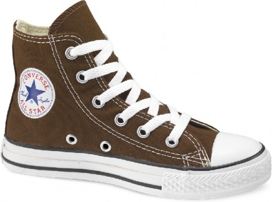 Converse kahverengi boğazlı erkek çocuk ayakkabı modeli