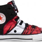 Converse kırmızı siyah erkek çocuk ayakkabı modeli