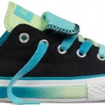 Converse mavi yeşil siyah erkek çocuk ayakkabı modeli