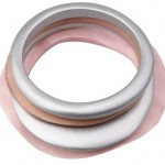 Gri pembe dörtlü Stylish Accessories Bilezik Modeli