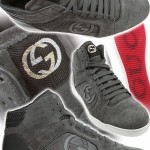 Gri süet Gucci erkek bot modeli