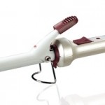Kahverengi beyaz Babyliss ince saç maşası modeli