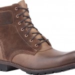 Kahverengi süet ve deri Timberland erkek bot modeli