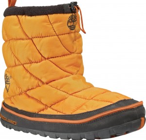 Kapitoneli turuncu siyah Timberland erkek bot modeli