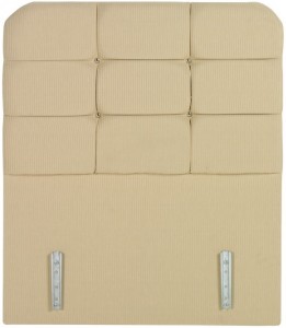 Kilim Mobilya Lola bej kumaş yatak başlığı modeli