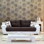 Kilim Mobilya koyu kahverengi beyaz Selena koltuk takımı modeli