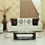 Kilim Mobilya krem rengi Kristal koltuk takımı modeli