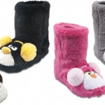 Kulaklıklı hayvancık figürlü Twigy kışlık ev botu modelleri