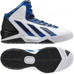 Mavi siyah beyaz Adidas Adipower erkek spor ayakkabı modeli