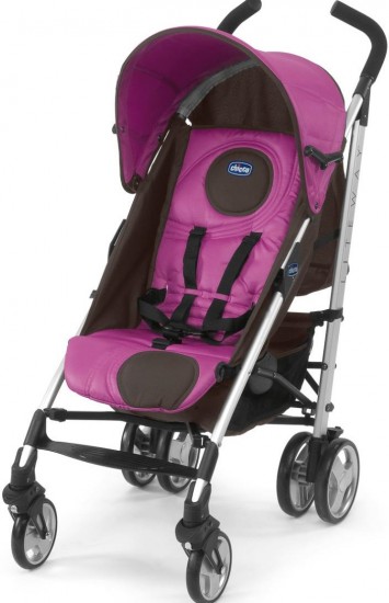 Mor siyah Lite Way Chicco bebek arabası modeli