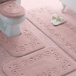 Pembe banyo paspas takımı modeli