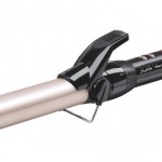 Pembe siyah Babyliss saç maşası modeli