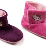 Pembe ve mor Hello Kitty Twigy kışlık ev botu modelleri