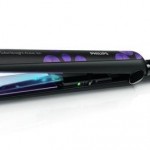 Philips mor desenli iyonik saç düzleştirici modeli