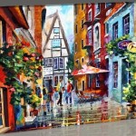 PlusCanvas Amsterdam sabahı tablosu