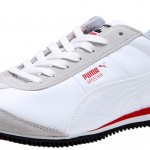Puma Speeder gri beyaz erkek spor ayakkabı modeli