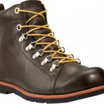 Sarı bağcıklı koyu yeşil Timberland erkek bot modeli