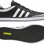 Siyah beyaz Adidas günlük erkek spor ayakkabı modeli