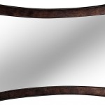 İstikbal Deco bronz bakır deri çerçeveli ayna modeli